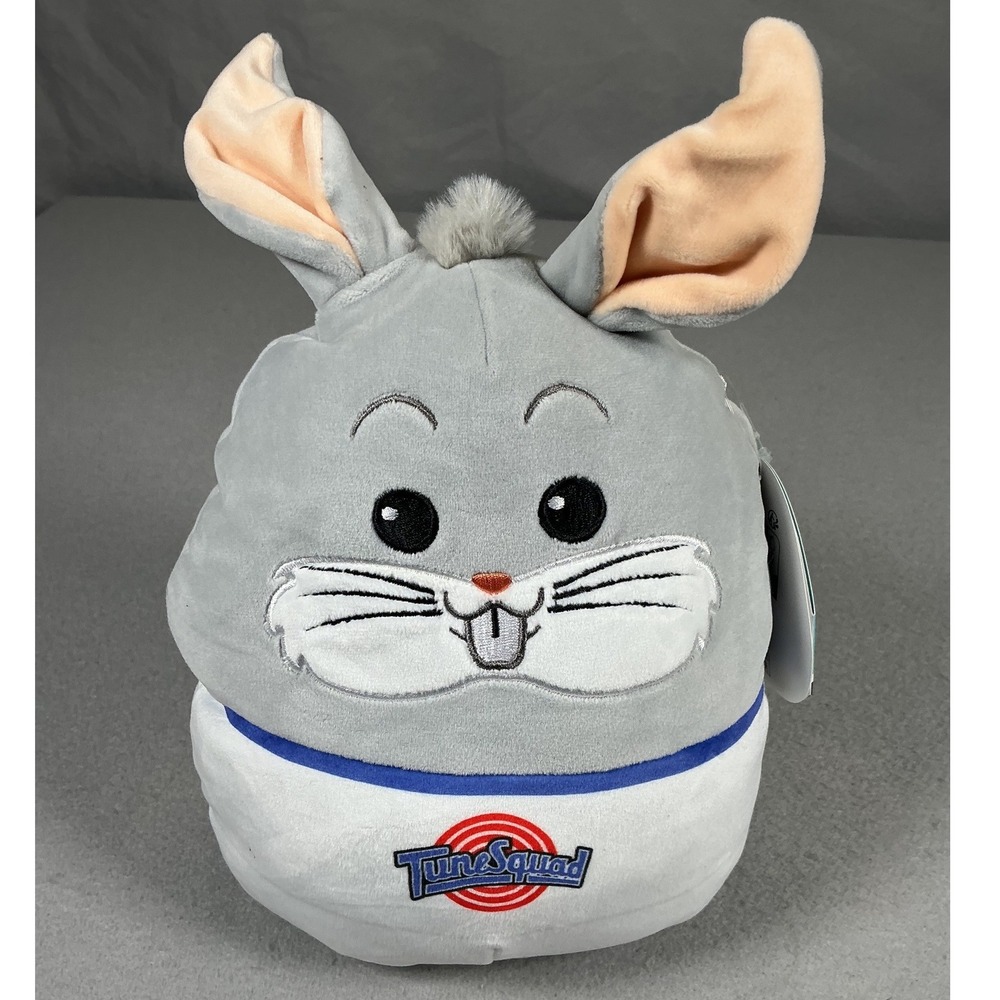 Squishmallows Space Jam Bugs Bunny Tune Squad 8in Plush NWT